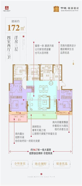 约172㎡洋房 | 向阳而生，不将就的理想生活家