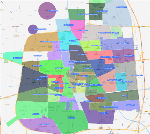 许昌家长们请注意，主城区小学学区划分及入学预警情况已发布！