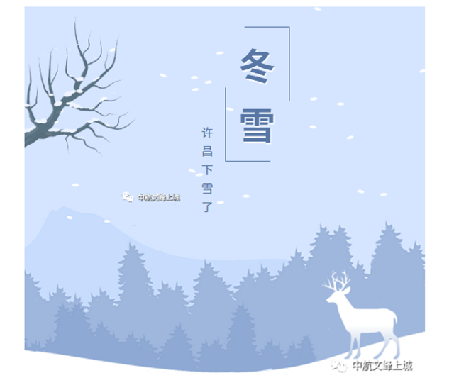 许昌下雪啦！比以往来的要早一些，大家注意保暖哦